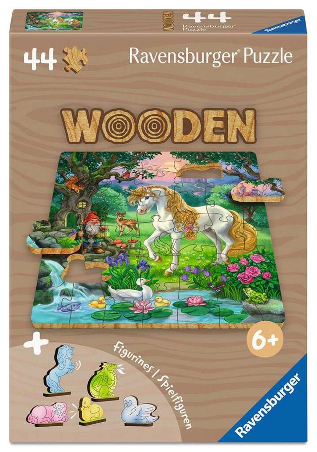 Unicorn, Wooden Puzzle