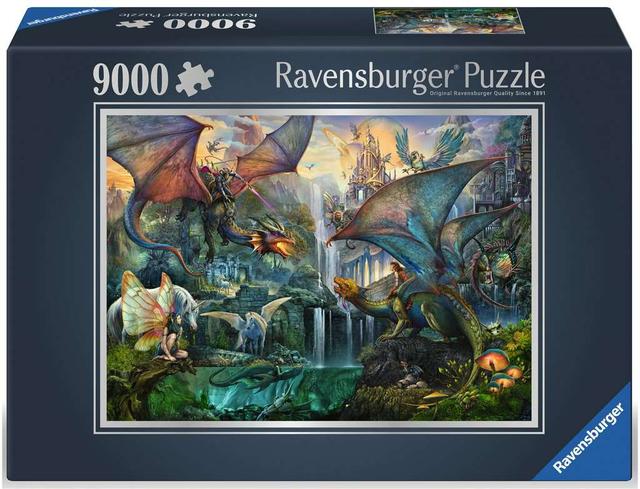 Puzzle La forêt magique des dragons Ravensburger