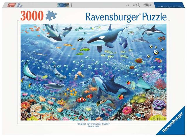 Puzzle Monde sous-marin coloré Ravensburger