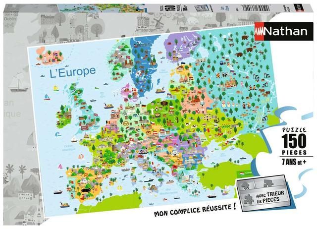 Jeu Carte d'Europe Ravensburger