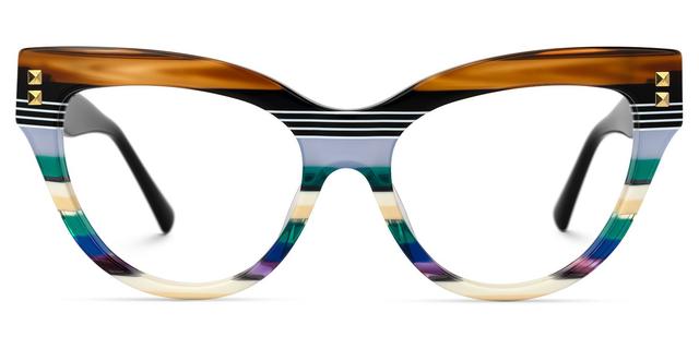 Dalila - Cat Eye Multicolor Eyeglasses