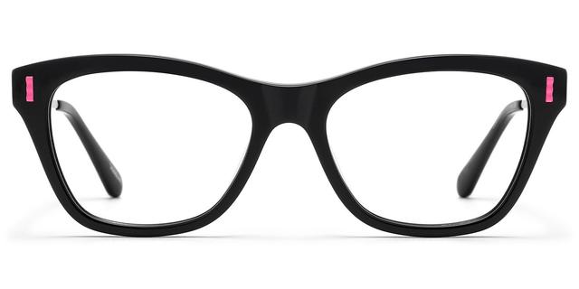 Hype - Square Black Eyeglasses