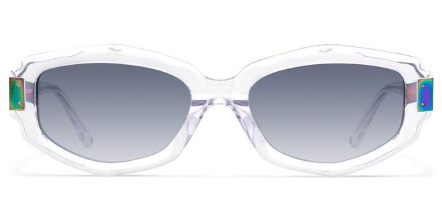 Spire - Geometric Transparent Sunglasses