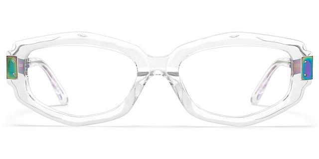 Spire - Geometric Transparent Eyeglasses