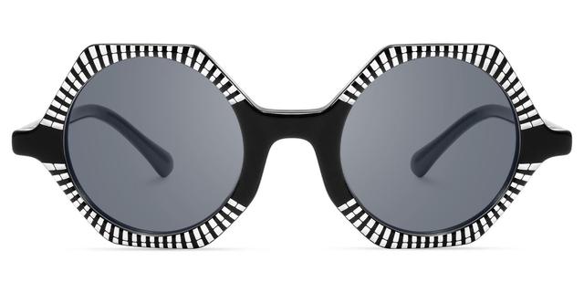 Hypnotic - Geometric Black Sunglasses