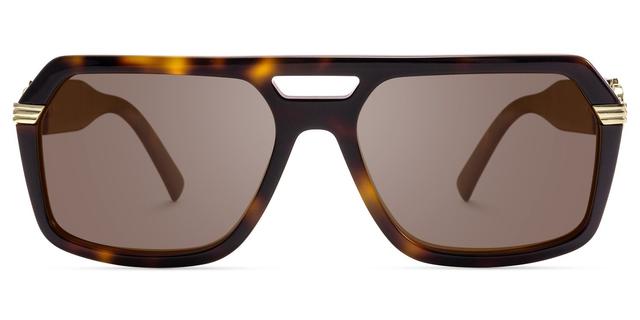 Maverick - Aviator Tortoise Sunglasses