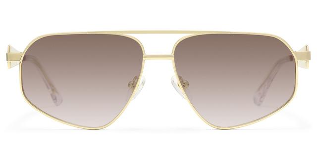 Trance - Aviator Gold Sunglasses