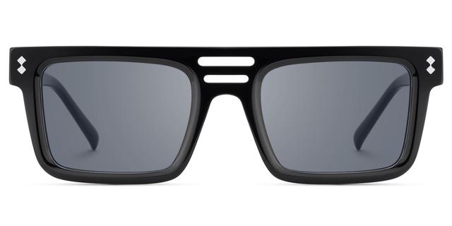 Ryan - Aviator Black Sunglasses