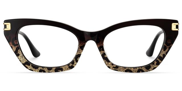 Siren - Cat Eye Two-tone Eyeglasses