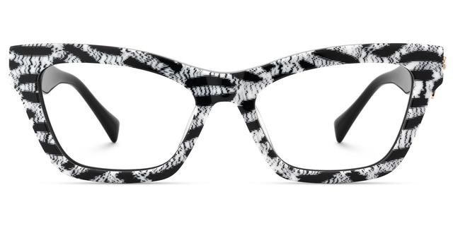 Wild Beat - Square Pattern Eyeglasses