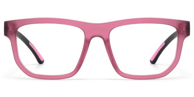 Nocturnal - Geometric Purple Eyeglasses