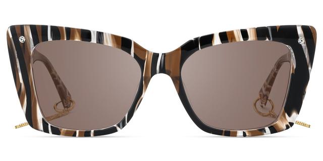 Rosa - Butterfly Pattern Sunglasses