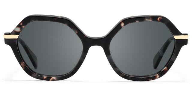 Lux - Geometric Tortoise Sunglasses