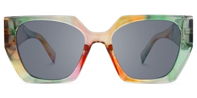 Faridah - Geometric Multicolor Sunglasses