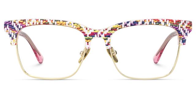 Cosmic - Browline Multicolor Eyeglasses