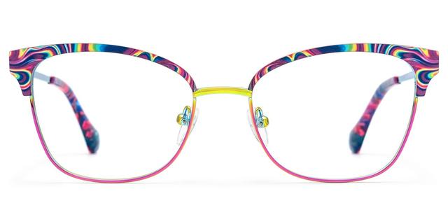 Fuzz - Butterfly Pattern Eyeglasses