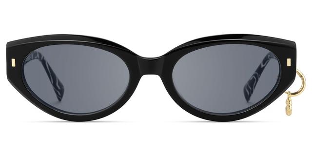 Meow - Cat Eye Black Sunglasses