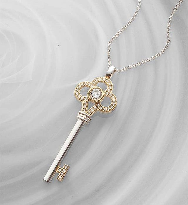 1-800-Flowers Apparel Accessories Accessories Apparel Accessories Delivery Crislu Key Pendant