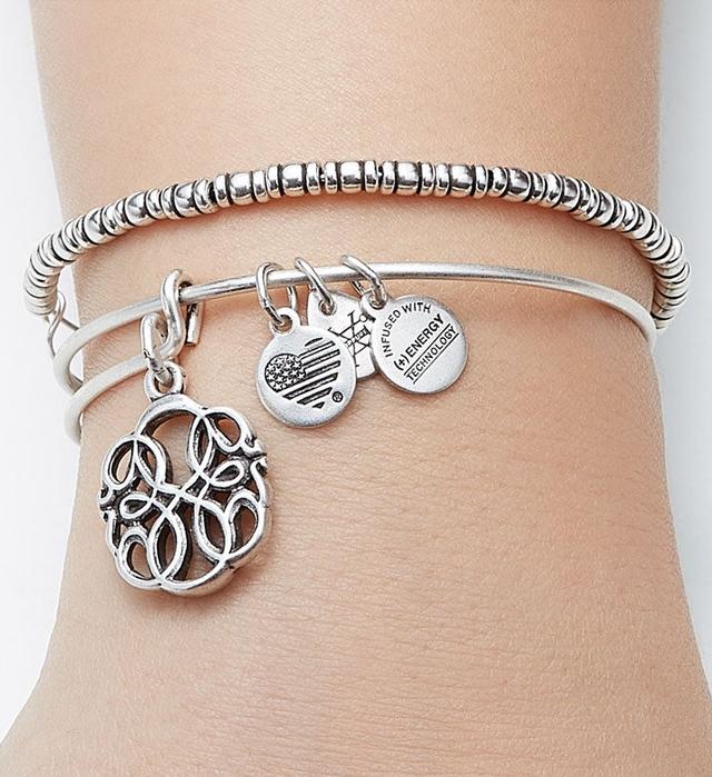 1-800-Flowers Everyday Gift Delivery Alex & Ani Path Of Life Bangle W/ Beaded Bangle