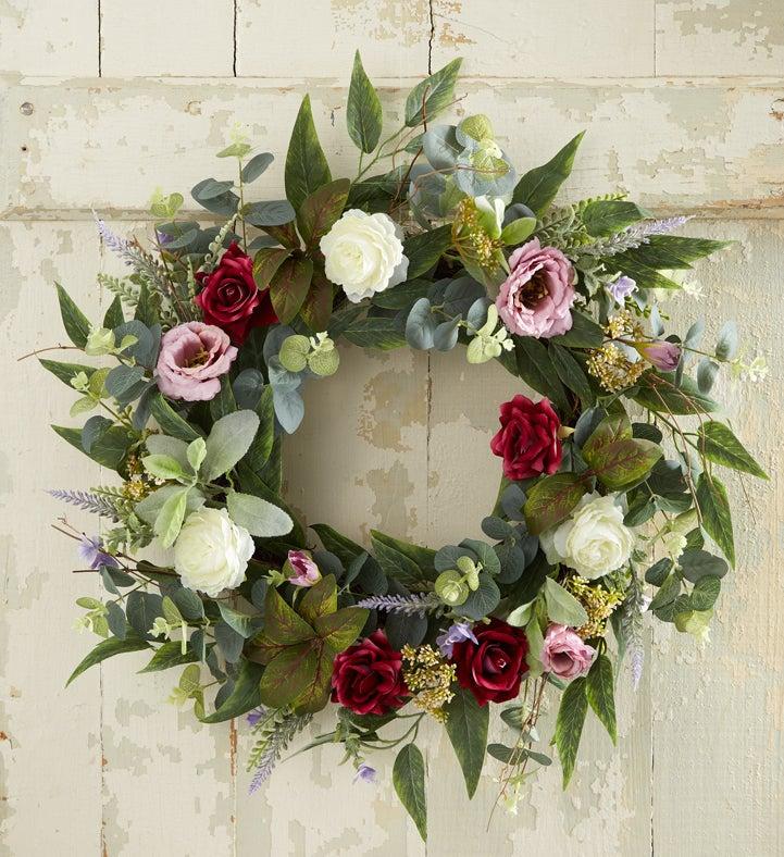 1-800-Flowers Seasonal Gift Delivery Victorian Splendor Wreath - 24' Victorian Splendor Wreath - 24"