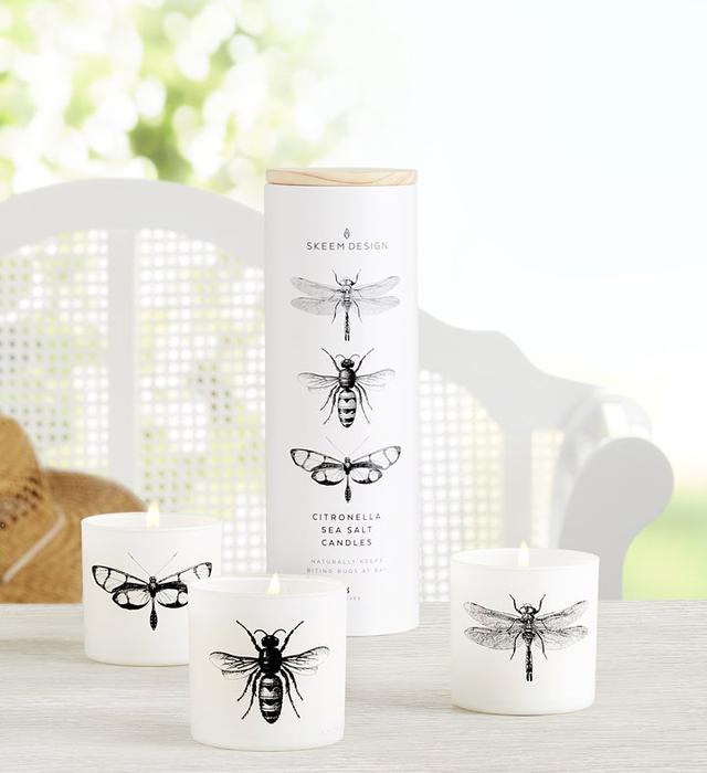 1-800-Flowers Gifts Delivery Citronella Sea Salt Votive Set