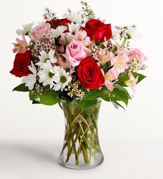 1-800-Flowers Flower Delivery Sentimental Valentine Double
