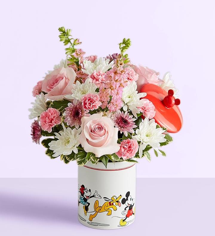 1-800-Flowers Everyday Gift Delivery Disney Mickey Mouse & Friends Cookie Jar - Baby Girl Medium