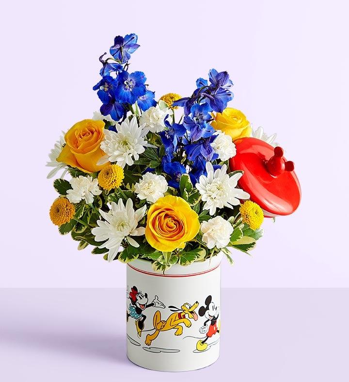 1-800-Flowers Everyday Gift Delivery Disney Mickey Mouse & Friends Cookie Jar - Baby Boy Medium