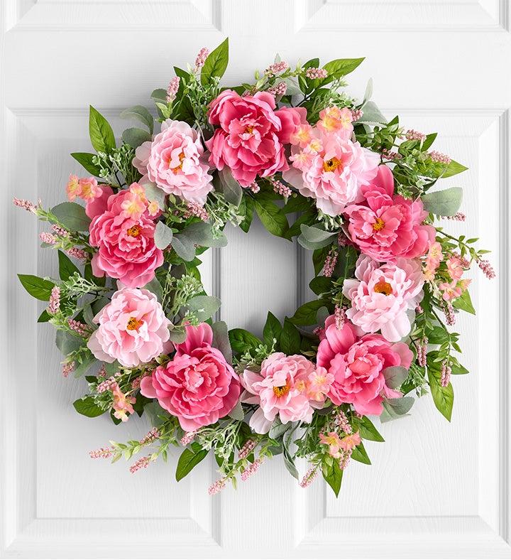 1-800-Flowers Flower Delivery Springs In Bloom Wreath - 24'