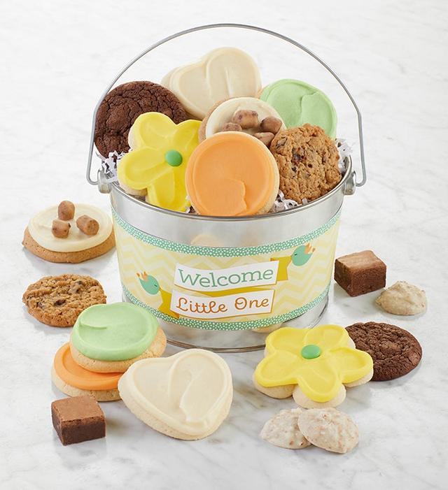 Welcome Little One Treats Gift Pail by Cheryl's Cookies