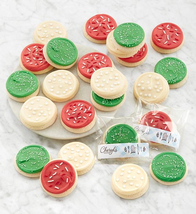 Cheryls Buttercream Frosted Holiday Cut-Outs, Baked Treats, Fresh Cookie Gifts by Cheryl's Cookies