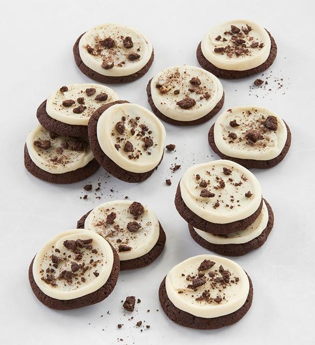 Buttercream Frosted Cookies And Cream Cookie Flavor Box by Cheryl's Cookies