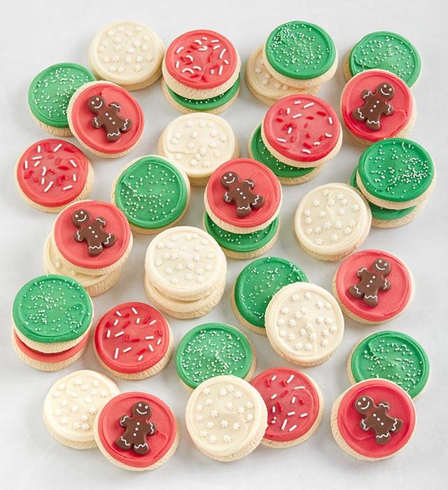 Just The Cookies Buttercream-Frosted Party Box, Christmas Gifts by Cheryl's Cookies