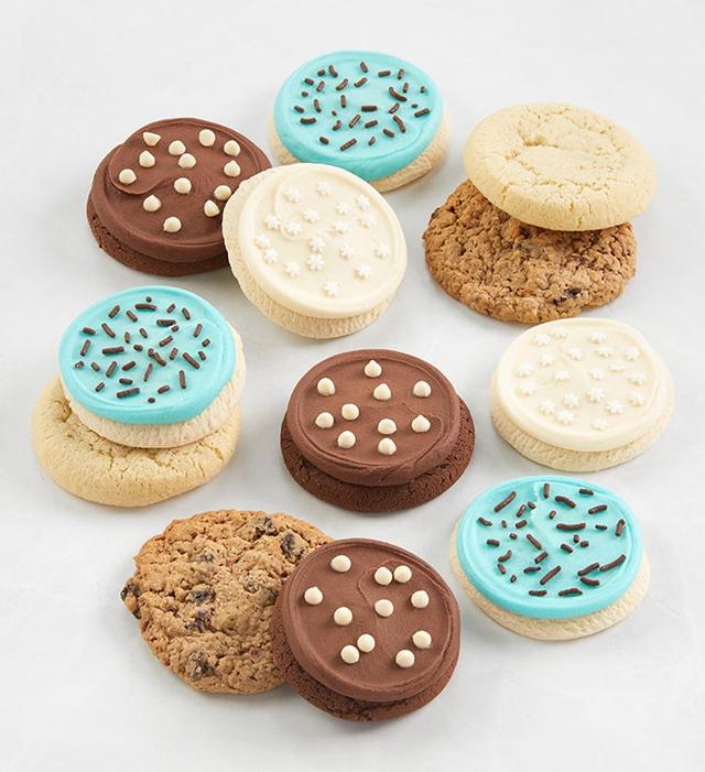 Happy New Year Cookie Gift Box by Cheryl's Cookies