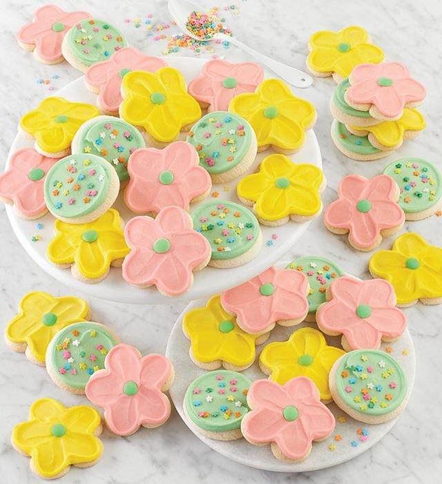 Buttercream-Frosted Assorted Spring Cookies by Cheryl's Cookies