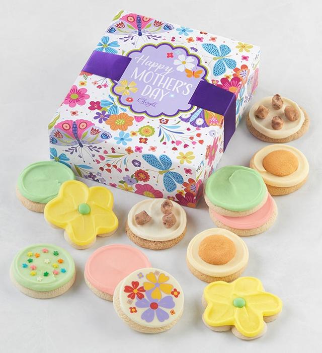 Happy Mothers Day Cookie Gift Box - 12 by Cheryl's Cookies