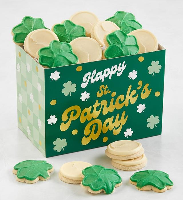 Happy St.patrick's Day Good Luck Box by Cheryl's Cookies