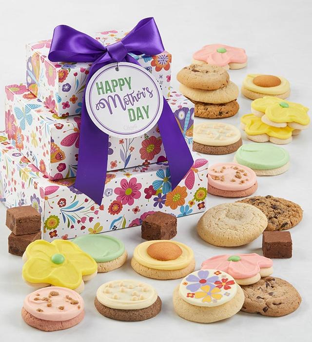 Happy Mother's Day Gift Tower by Cheryl's Cookies