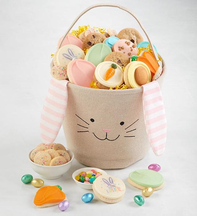Easter Bunny Gift Basket by Cheryl's Cookies