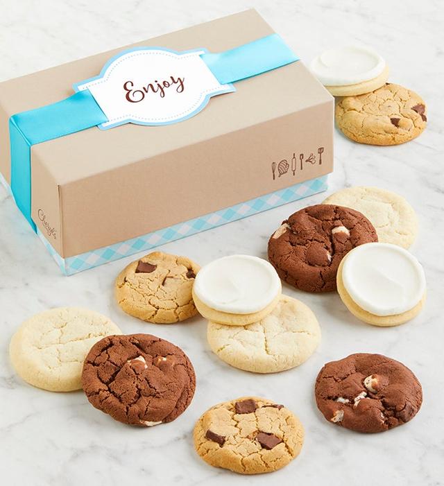 Vegan Enjoy Cookie Gift Box by Cheryl's Cookies