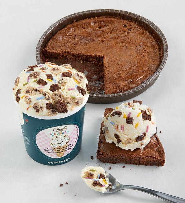 Monster Fudge Brownie & Ice Cream by Cheryl's Cookies