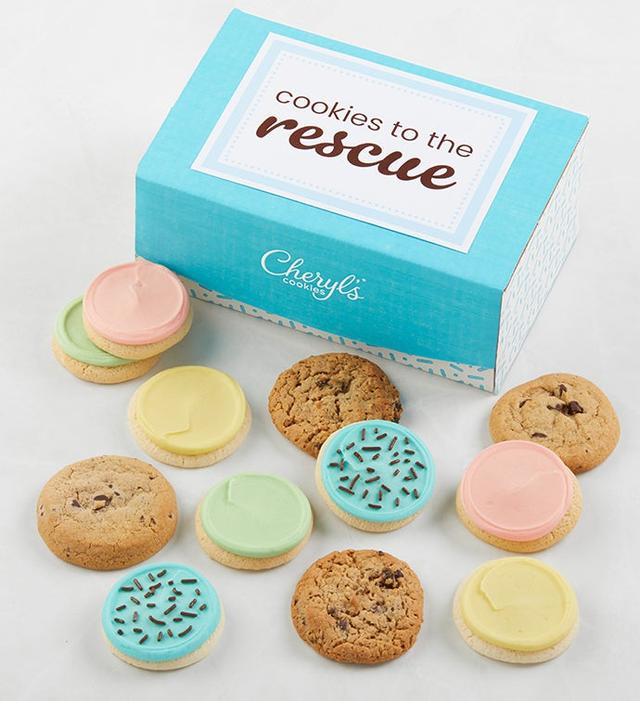 Cookies To The Rescue Gift Box by Cheryl's Cookies