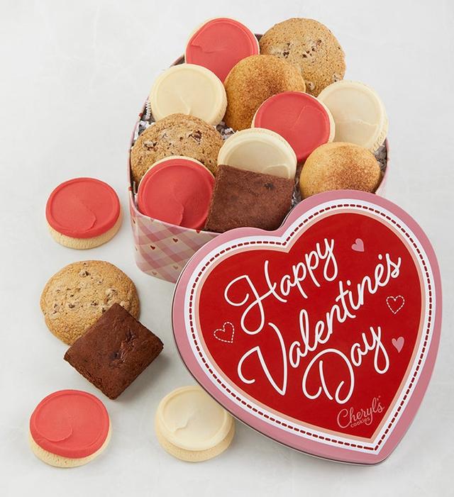 Valentine Gift Tin - Gluten-Free Assortment by Cheryl's Cookies