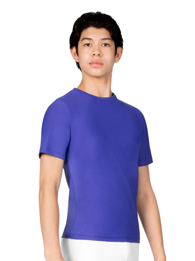 Mariia Crown Boys Short Sleeve Dance Tee Navy I ME639C