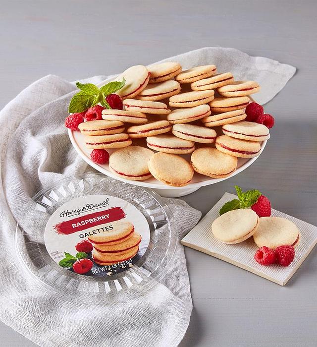 Raspberry Galette Cookie Tub, Cookies, Bakery by Harry & David