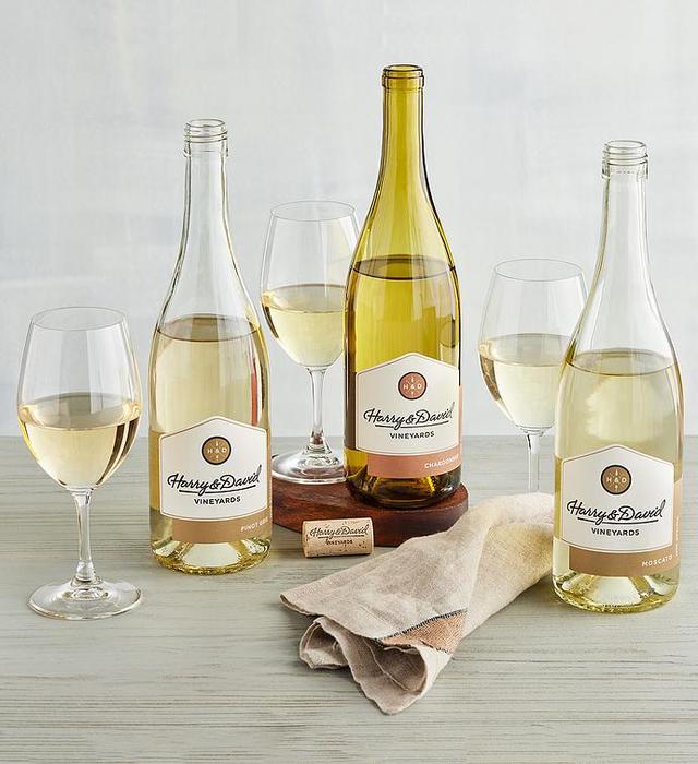 Harry & David™ White Wine Trio, Wine Beer