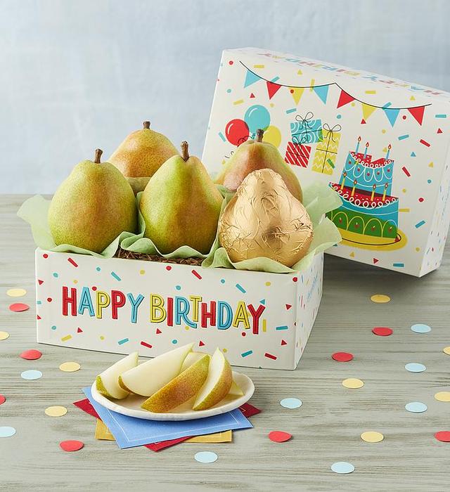 Happy Birthday Royal Riviera® Pears, Fresh Fruit, Gifts by Harry & David