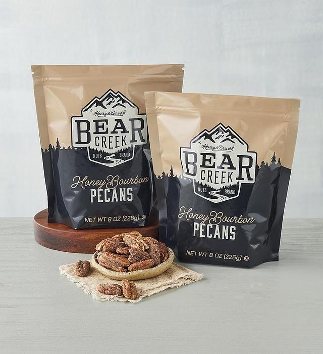Bear Creek Nuts™ Honey Vanilla Bourbon Pecans 2-Pack, Family Item Food Gourmet Snacks Nuts Dried Fruit by Harry & David