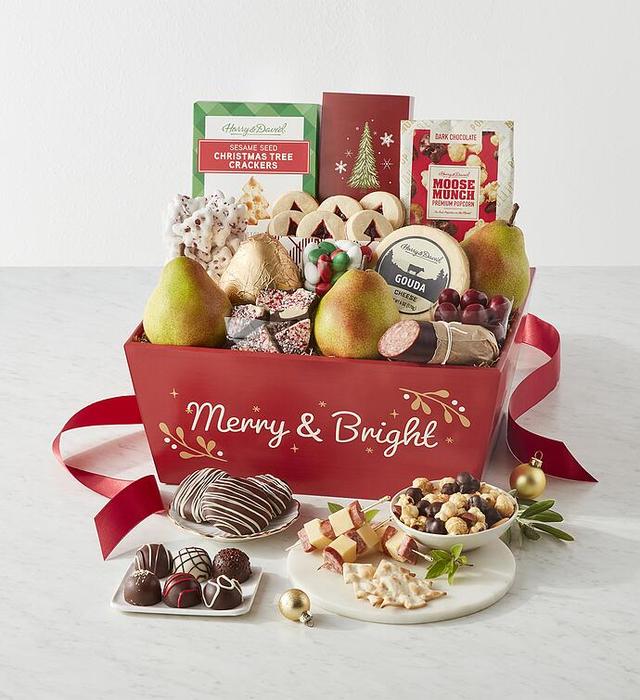 Deluxe Christmas Gift Basket, Assorted Foods, Gifts by Harry & David