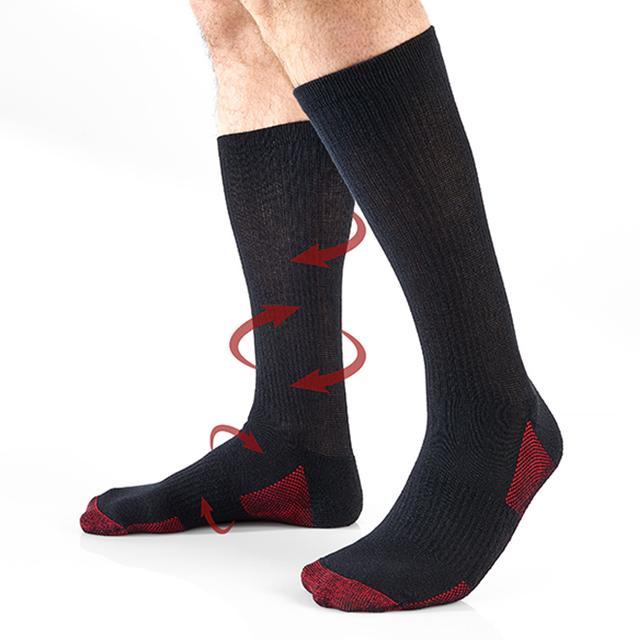 Infrared Energy Pain Relief Socks (Set of 3) - White - Large/XL